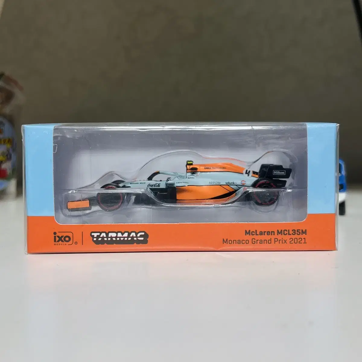 1:64 란도 노리스 맥라렌 F1 다이캐스트