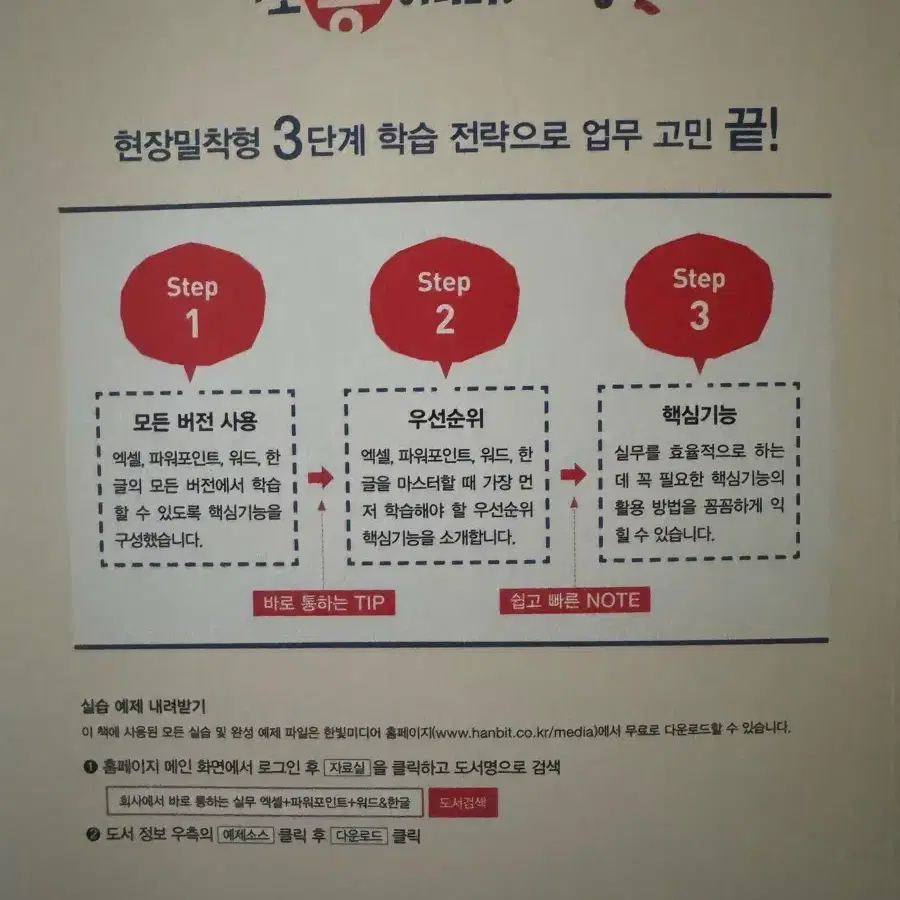 엑셀 파워포인트 워드 한글 실무 새책 판매