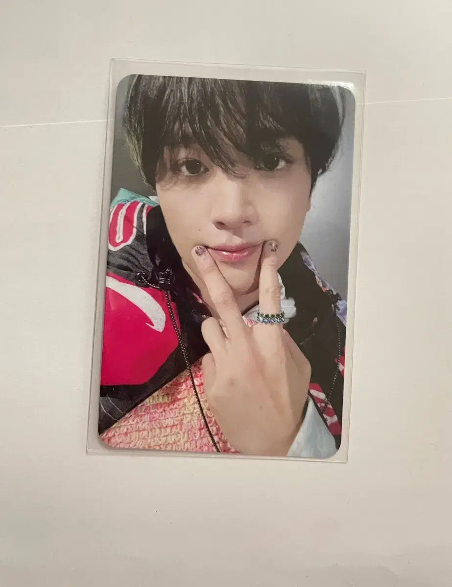 NCT haechan photocard ISTJ