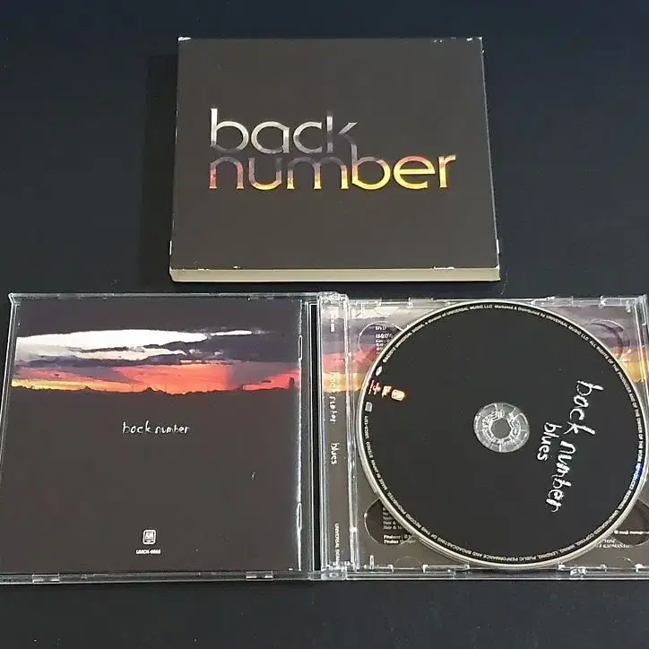 back number 백넘버 3집 앨범 blues (CD+DVD) 한정반