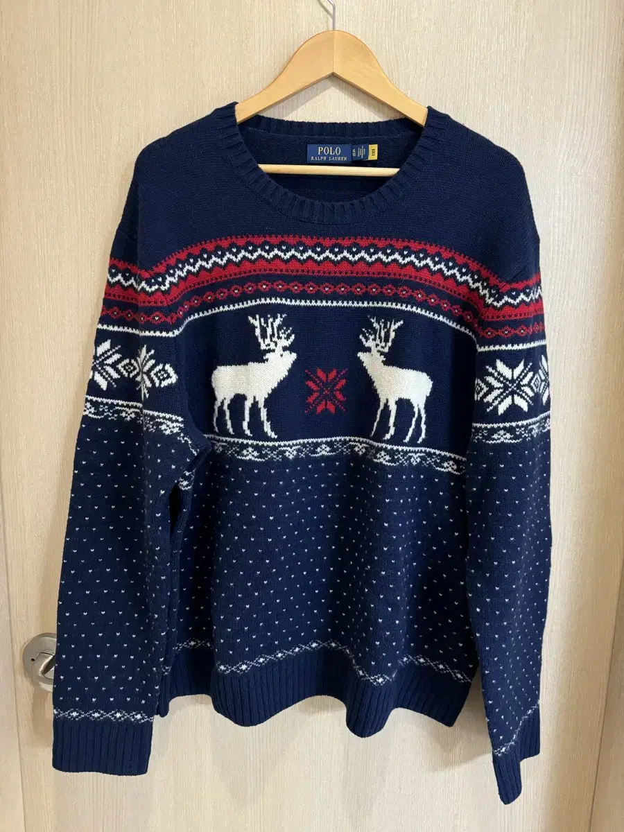 Polo Fair Isle Knit XL