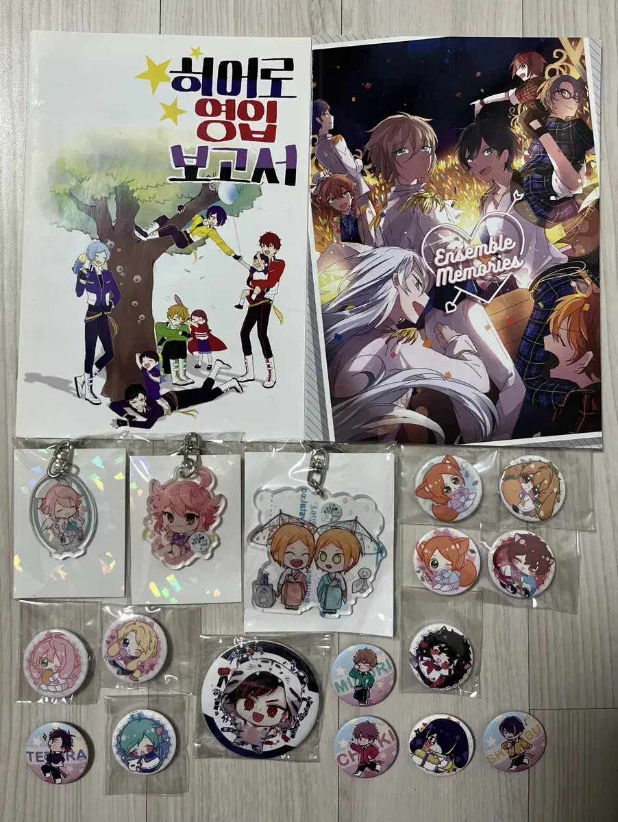 Angst Tori Shinobu Chiaki Kanata Midori Tetora Twink Badge acrylic Newsletter