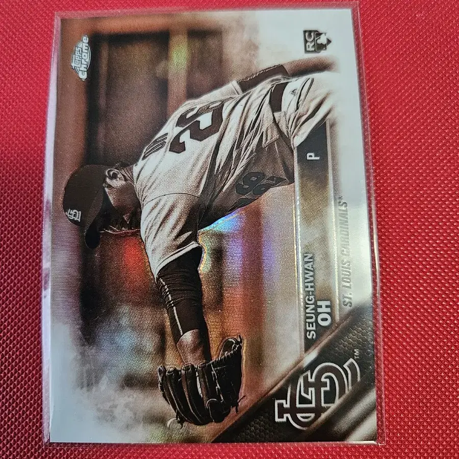 오승환 2016 Topps Chrome 세피아 리플렉터 루키 카드