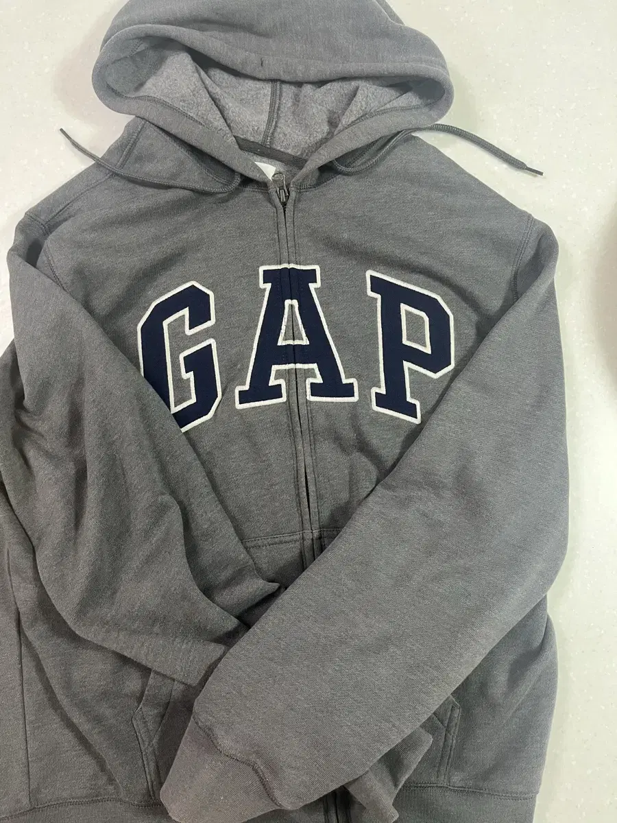 Gap Unisex Hooded Zip-Up M