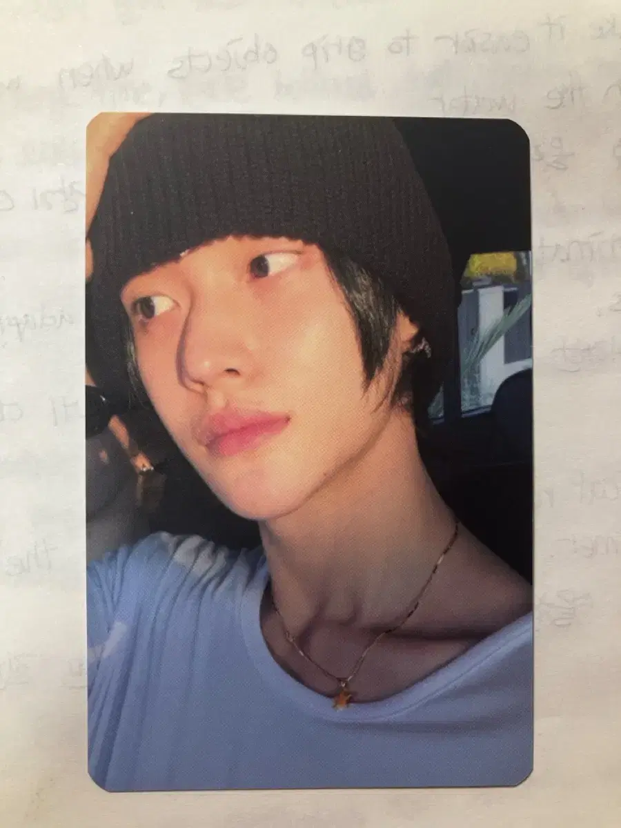 Rize wonbin unofficial goods Photocard