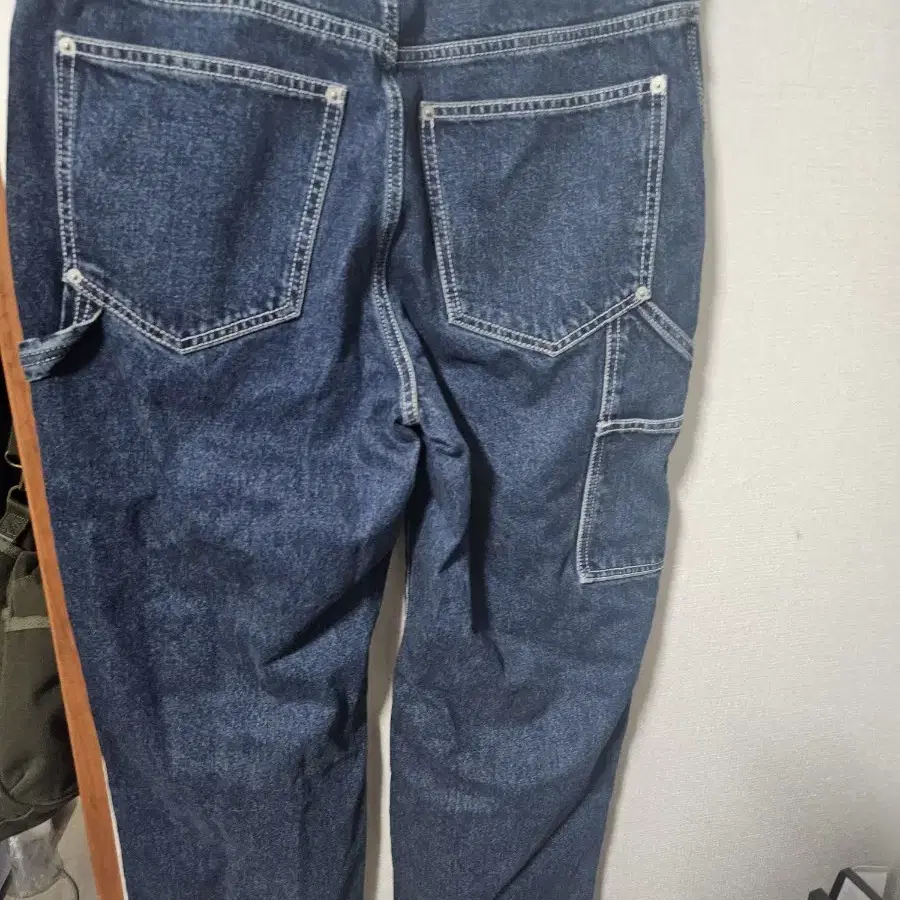 S) 디스이즈네버뎃 Denim Carpenter Pant Blue