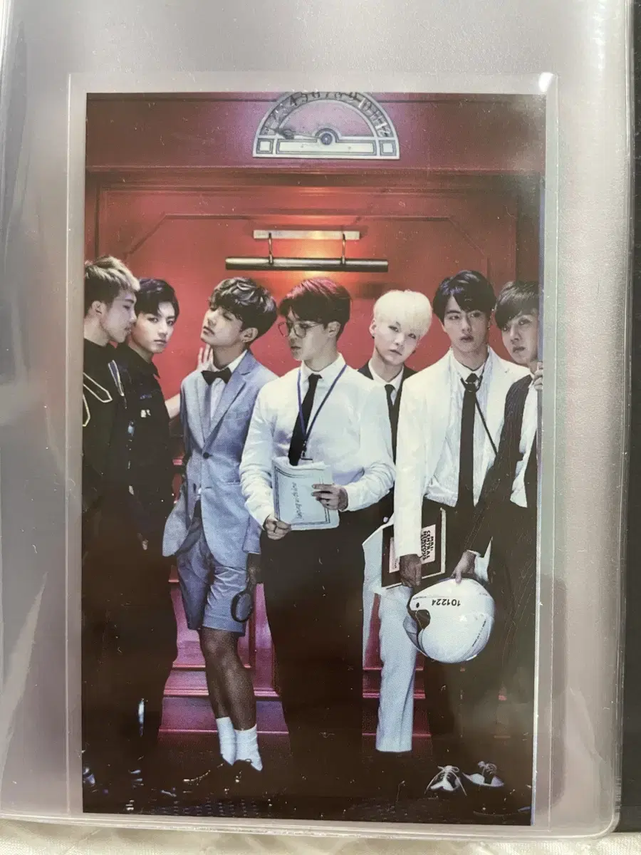 bts 초회한정 쩔어 photocard