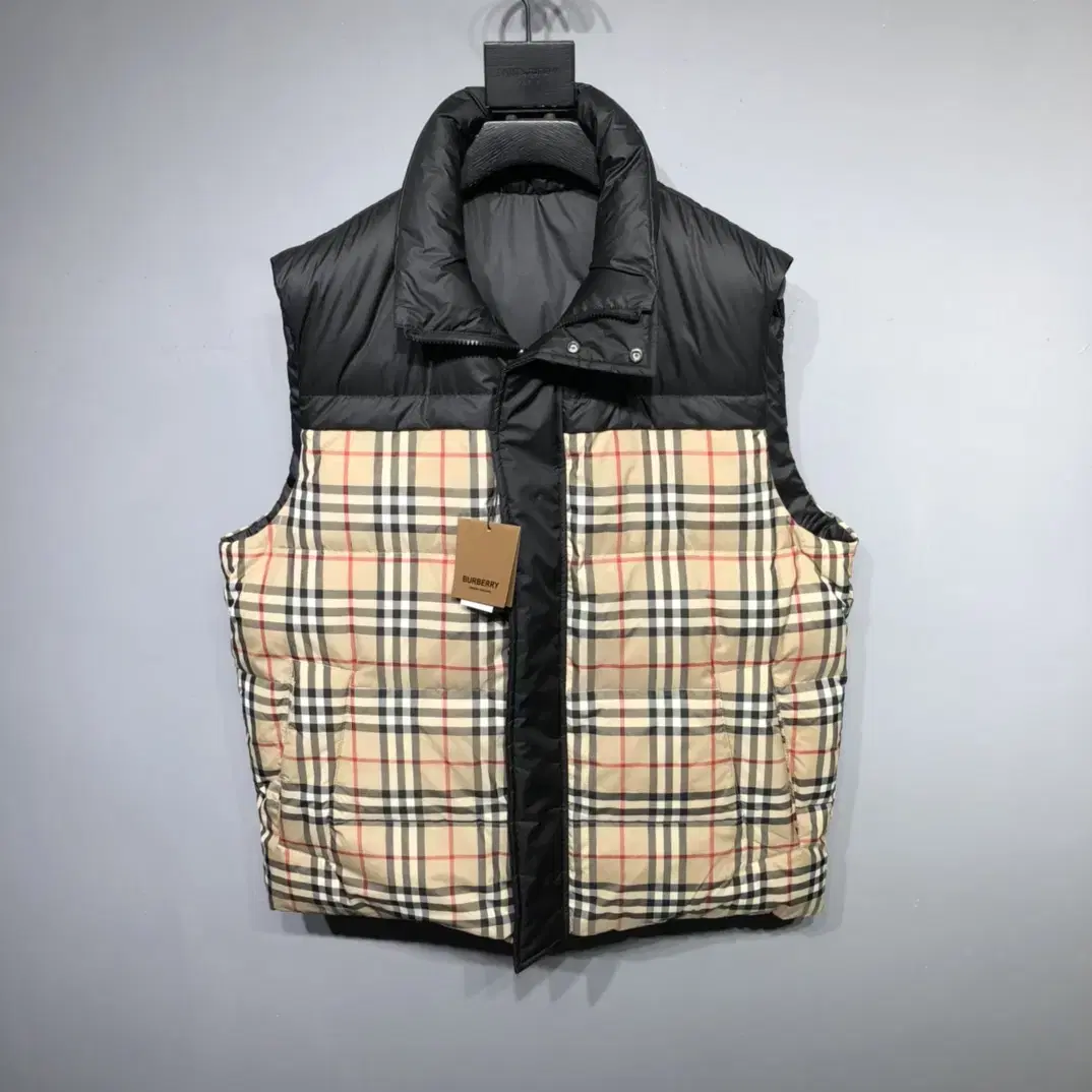 Burberry Check Reversible Padded Vest for Men