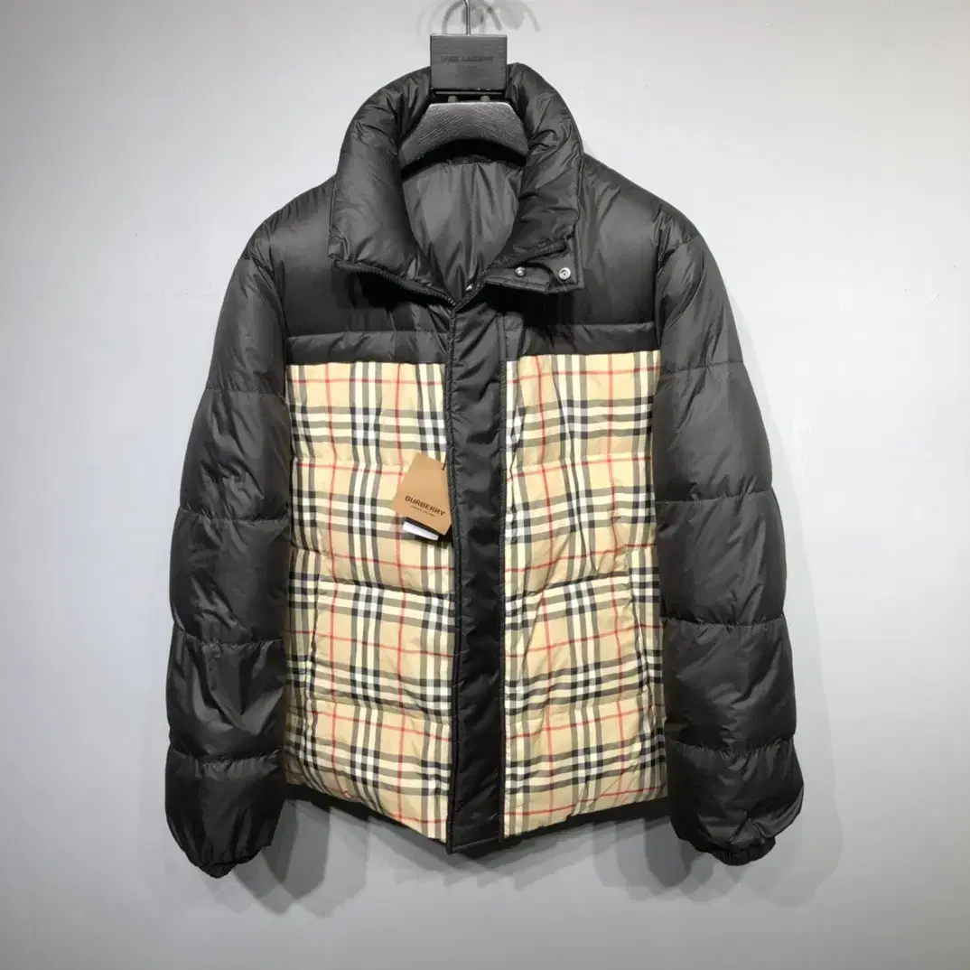 Burberry Men's Winter Reversible Check Jacket Coat Padded