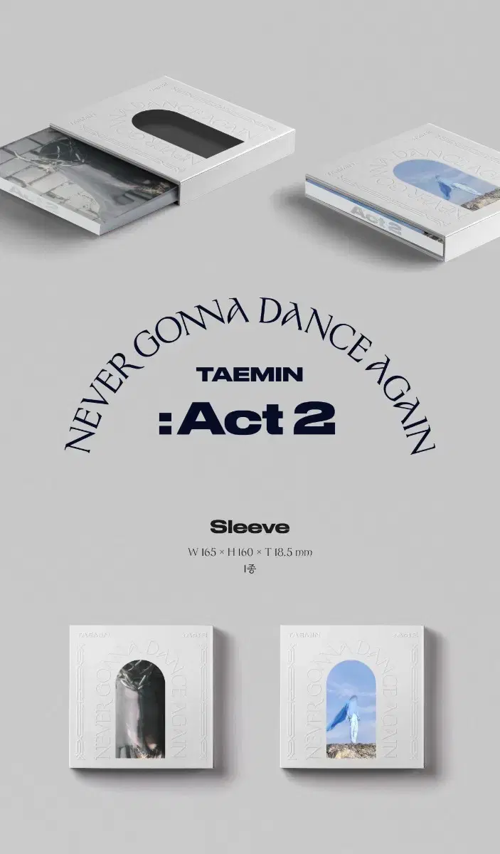 SHINee taemin Solo Album Act 1 2 Act 1 2 Unsealed