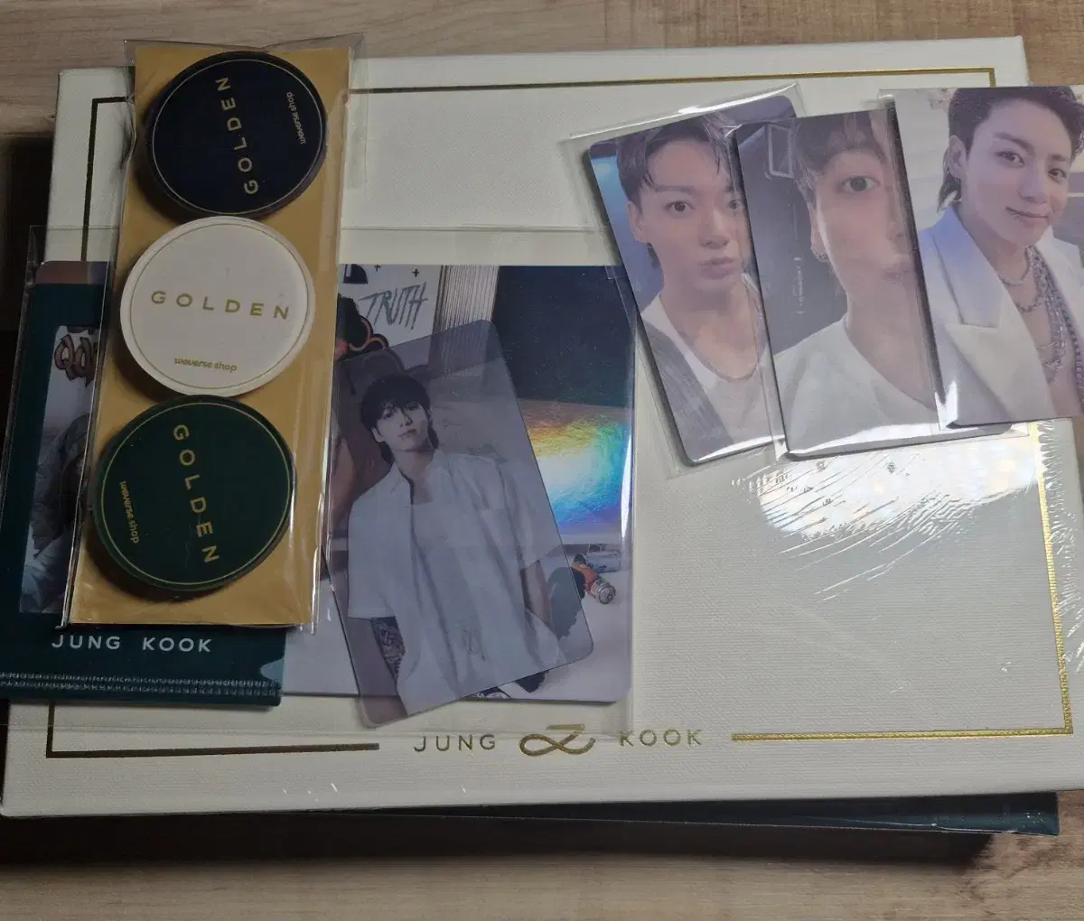 (Unsealed) 3 sets BTS bangtan jungkook Golden Album