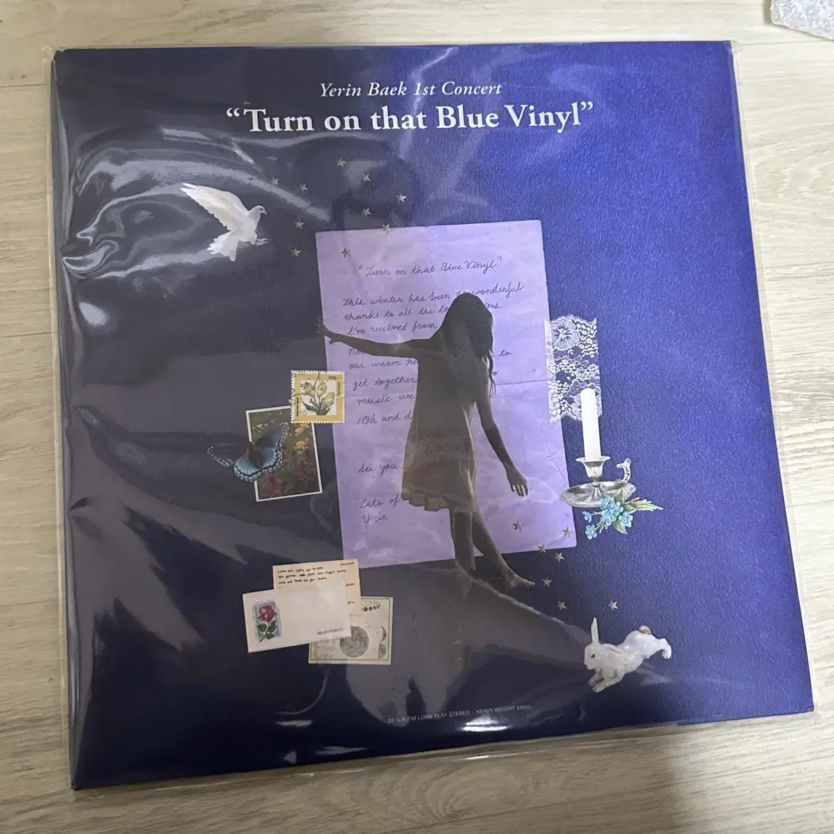 Baek Yerin sealed Live LP Elphie Album