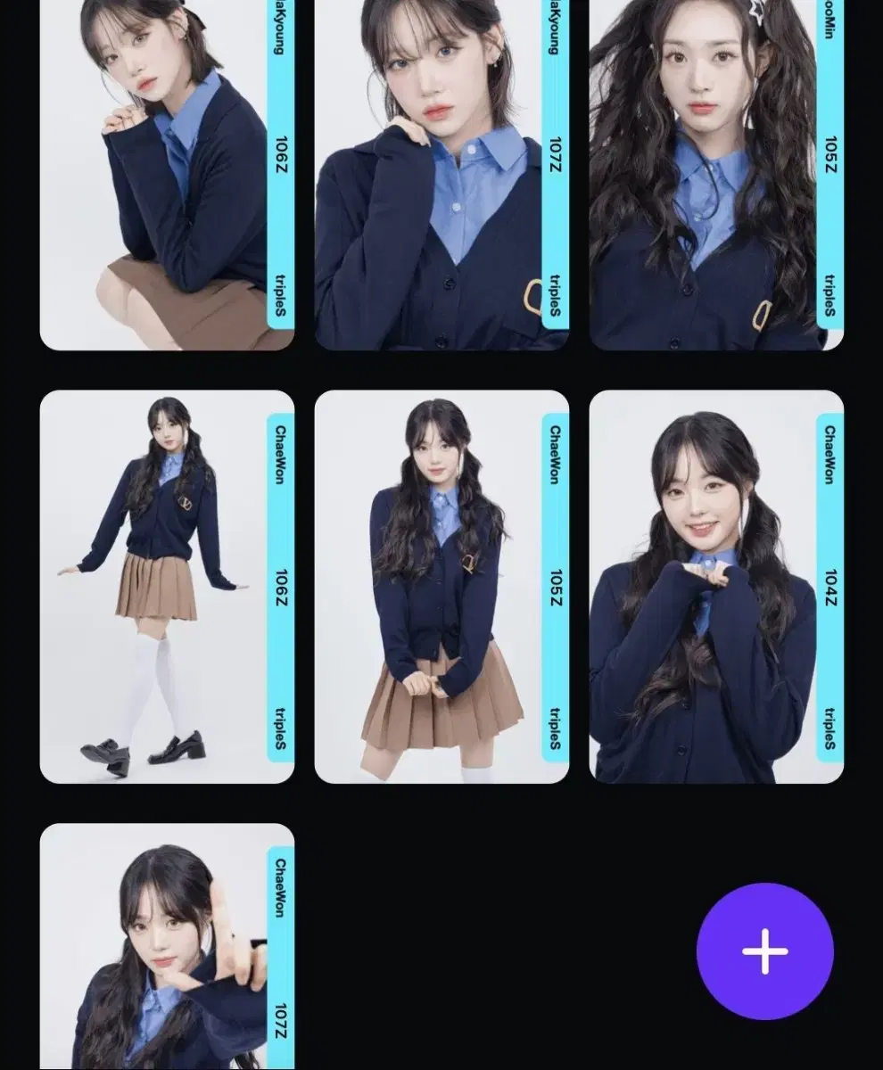 Triples nakyung sumin chaewon Ever Season Object WTS