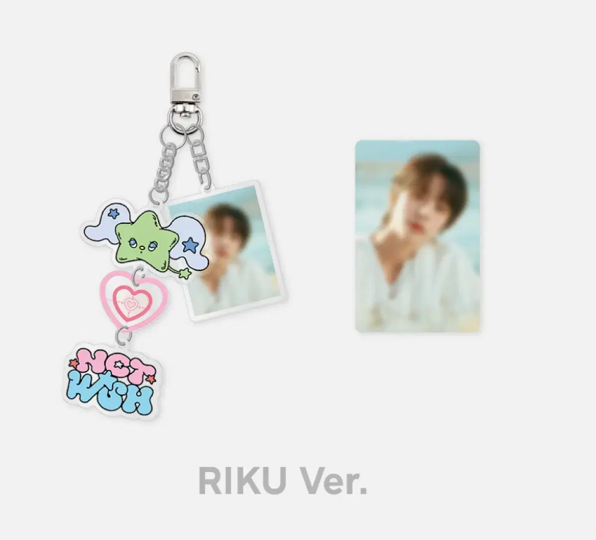 nct wish nwish acrylic keyring riku