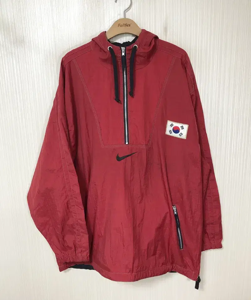 Nike Kookmin University KookminKOREA Nike Oldschool Vahn Hooded Anorak Jacket XL