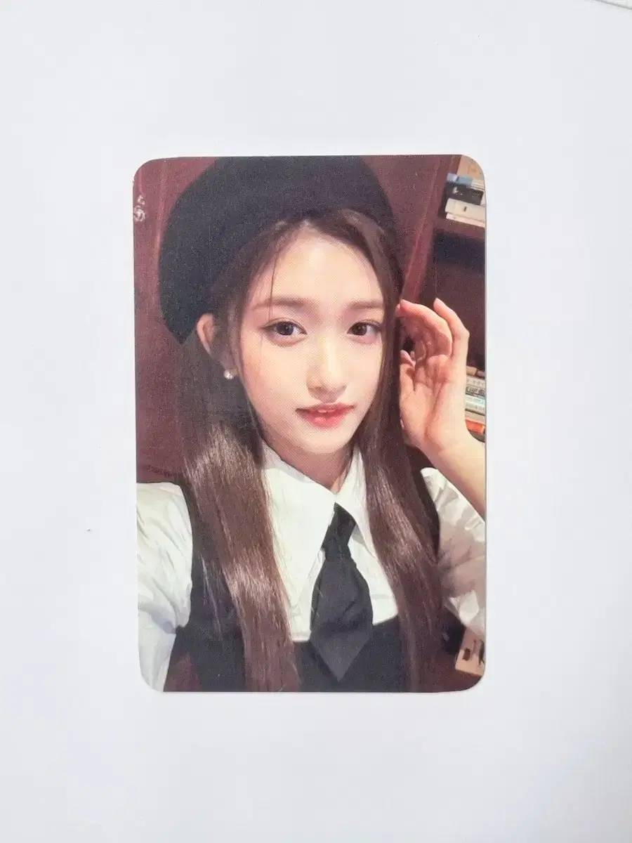 Ive Duffromquin fan con PVC kard Holder leeseo photocard WTS