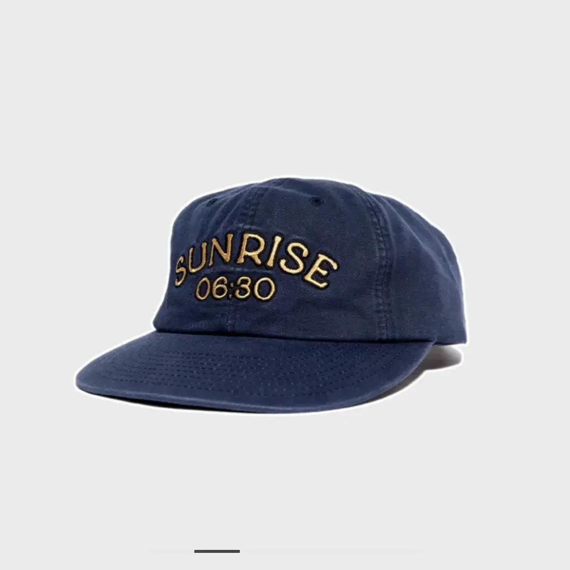 헬로선라이즈 Washed Sunrise Time 6Panel Cap_Na