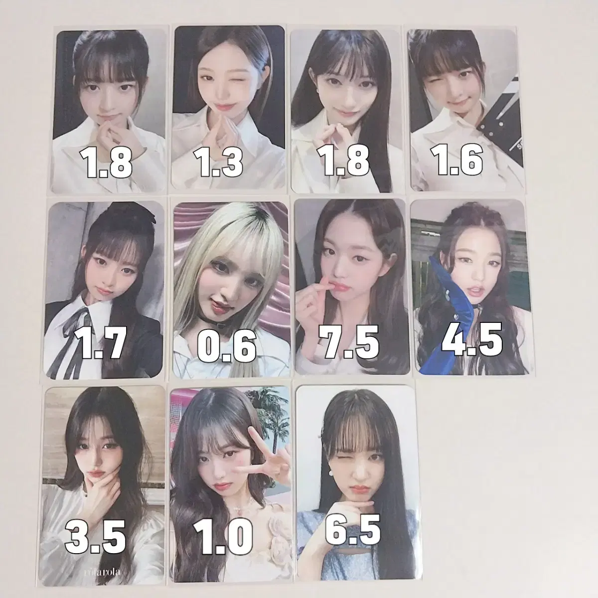 ive cinema switch ld soundwave eleven lay wonyoung liz leeseo photocard