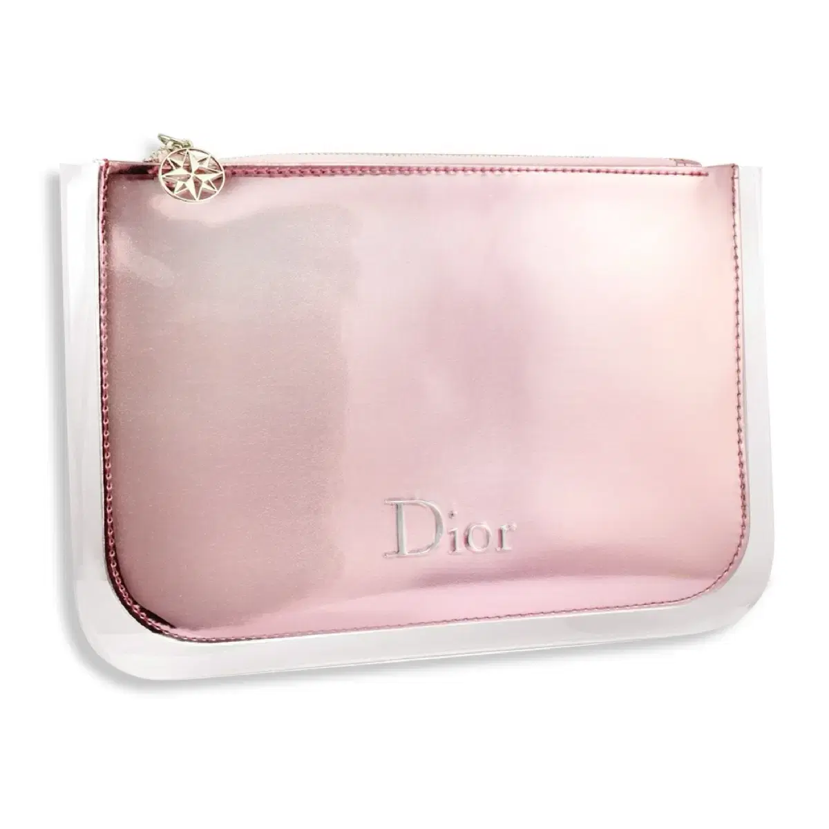 Dior VIP metallic pink pouch