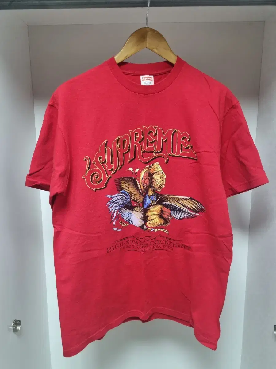 Supreme Cockfight T-Shirt Red