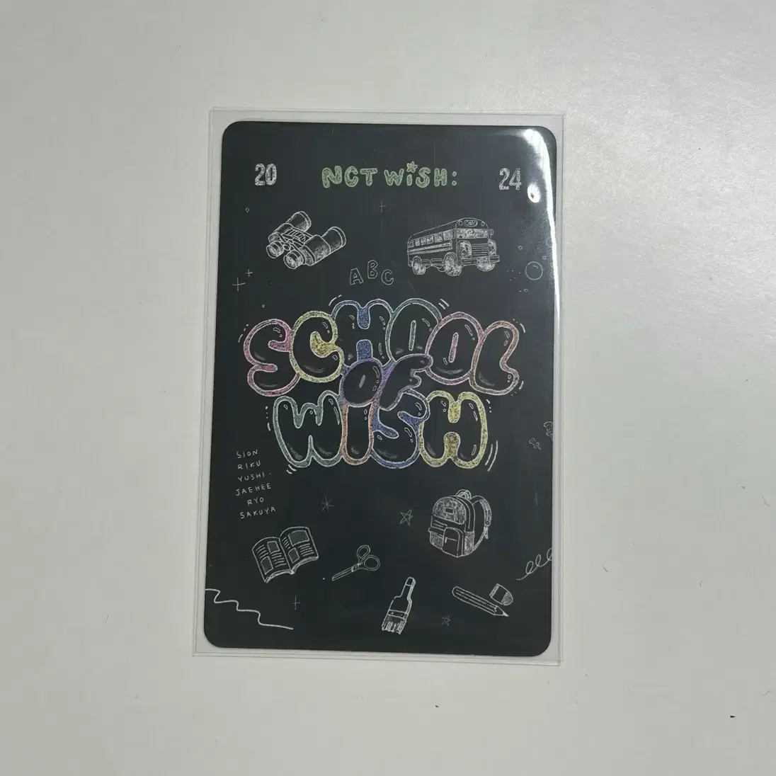 School of wish 스쿨오브 위시 입장포카 엔시티위시 유우시