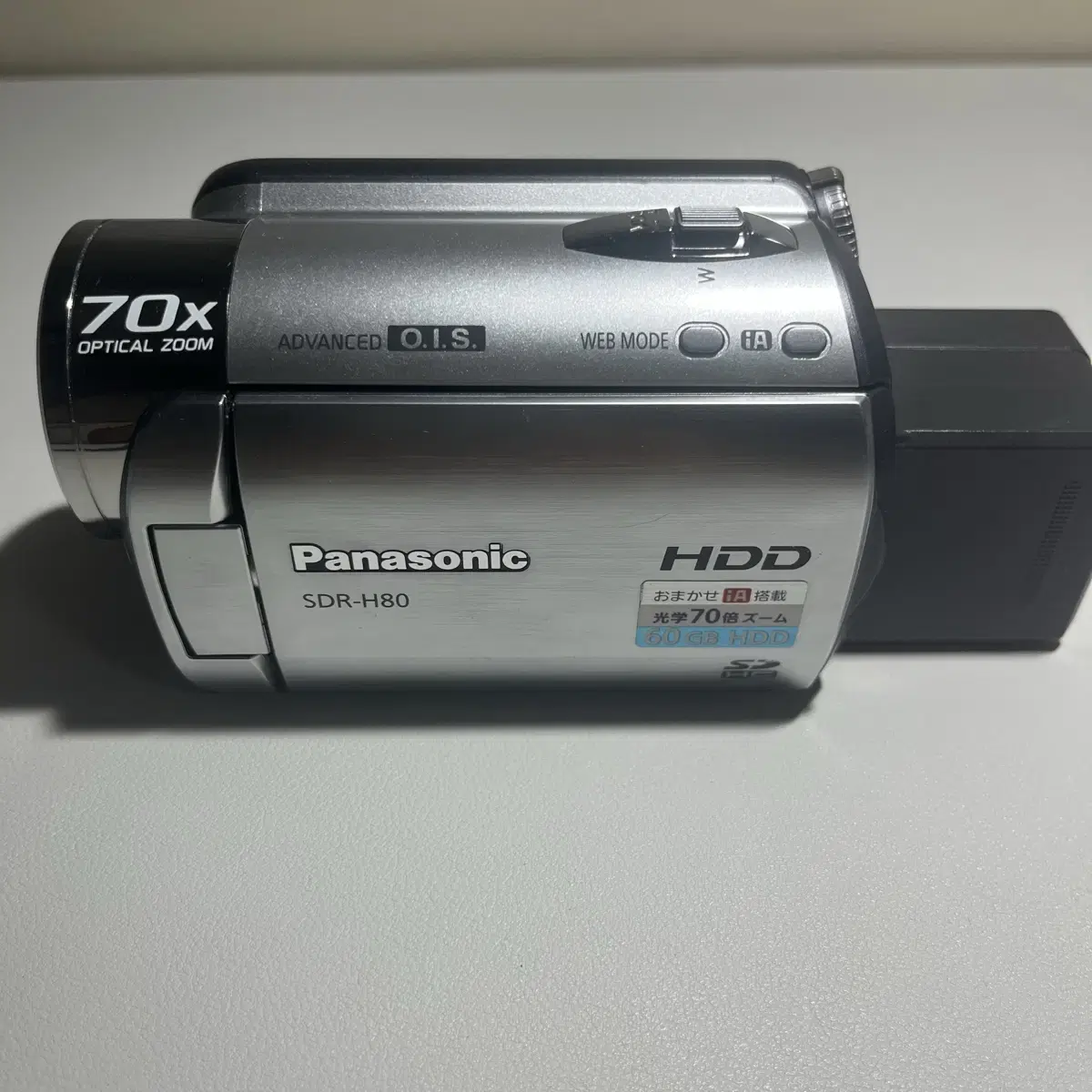 PANASONIC SDR H80 빈티지캠코더