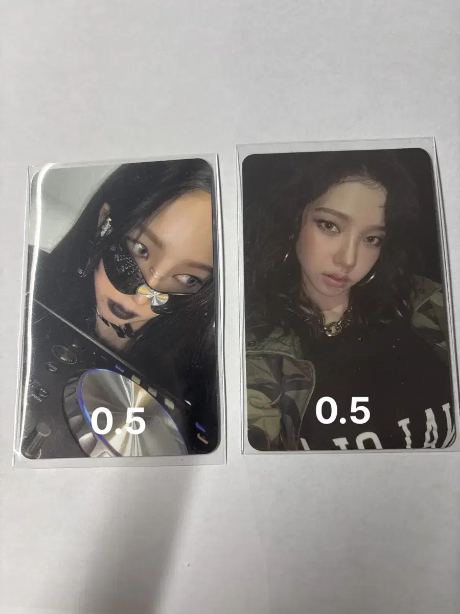 aespa karina whiplash photocard