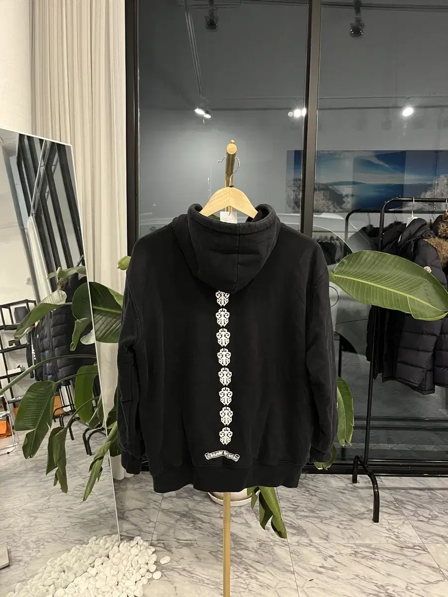 [Department Store Edition] Chrome Hearts Dagger Hooded Zip Up L