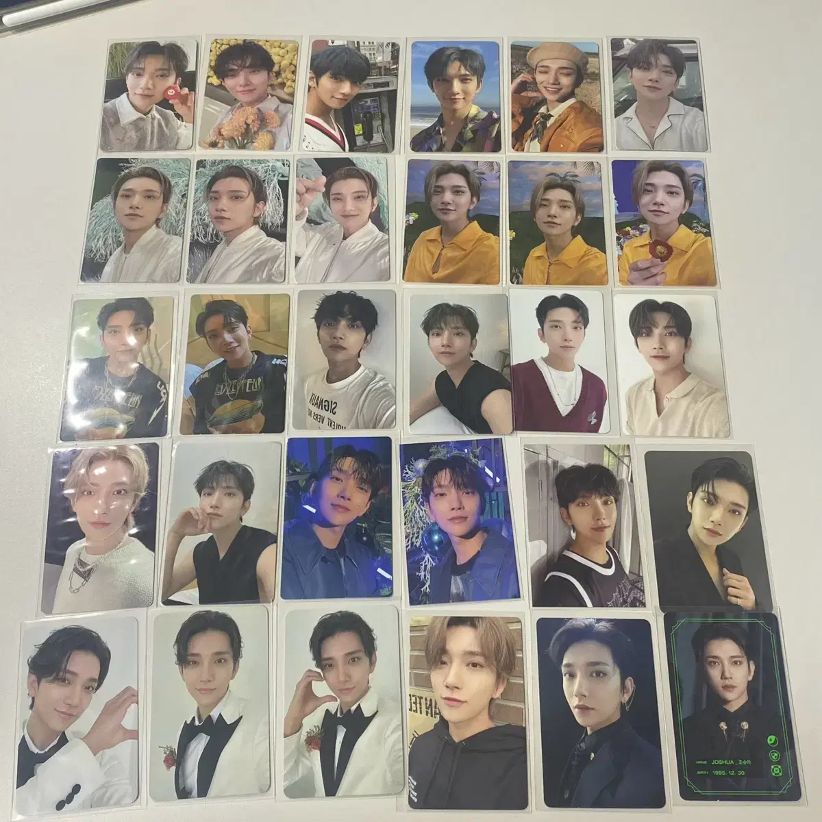 Seventeen yoon jeonghan joshua photocard WTS