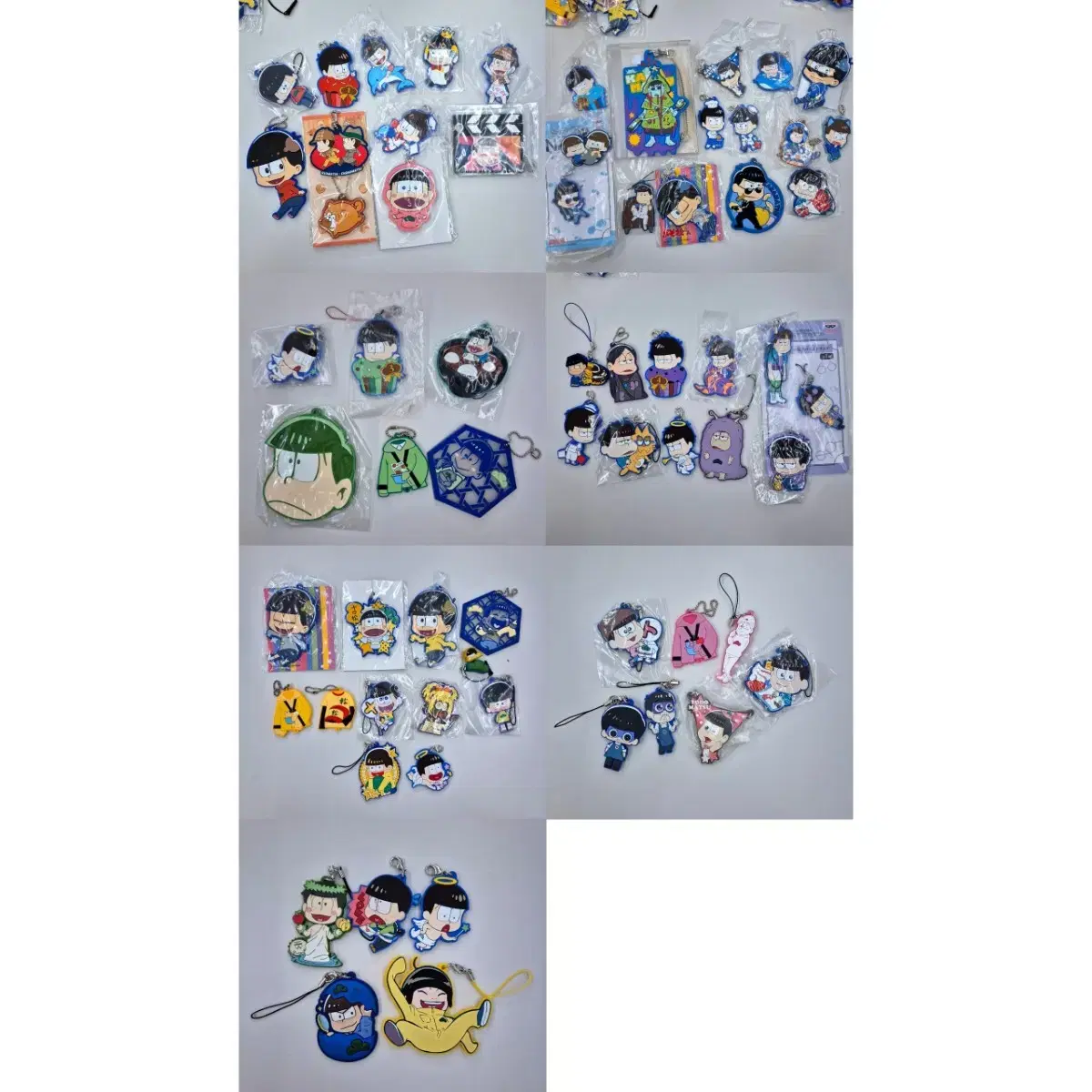 Osomatsu Statue Rubber Strap Osomatsu Kara Choromatsu Ichimatsu Jushimatsu Todoma