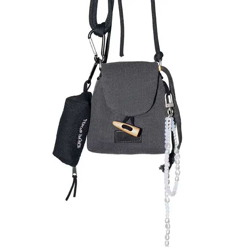 파히섬 탠스댄스 MINI KEYRING BAG_BLACK