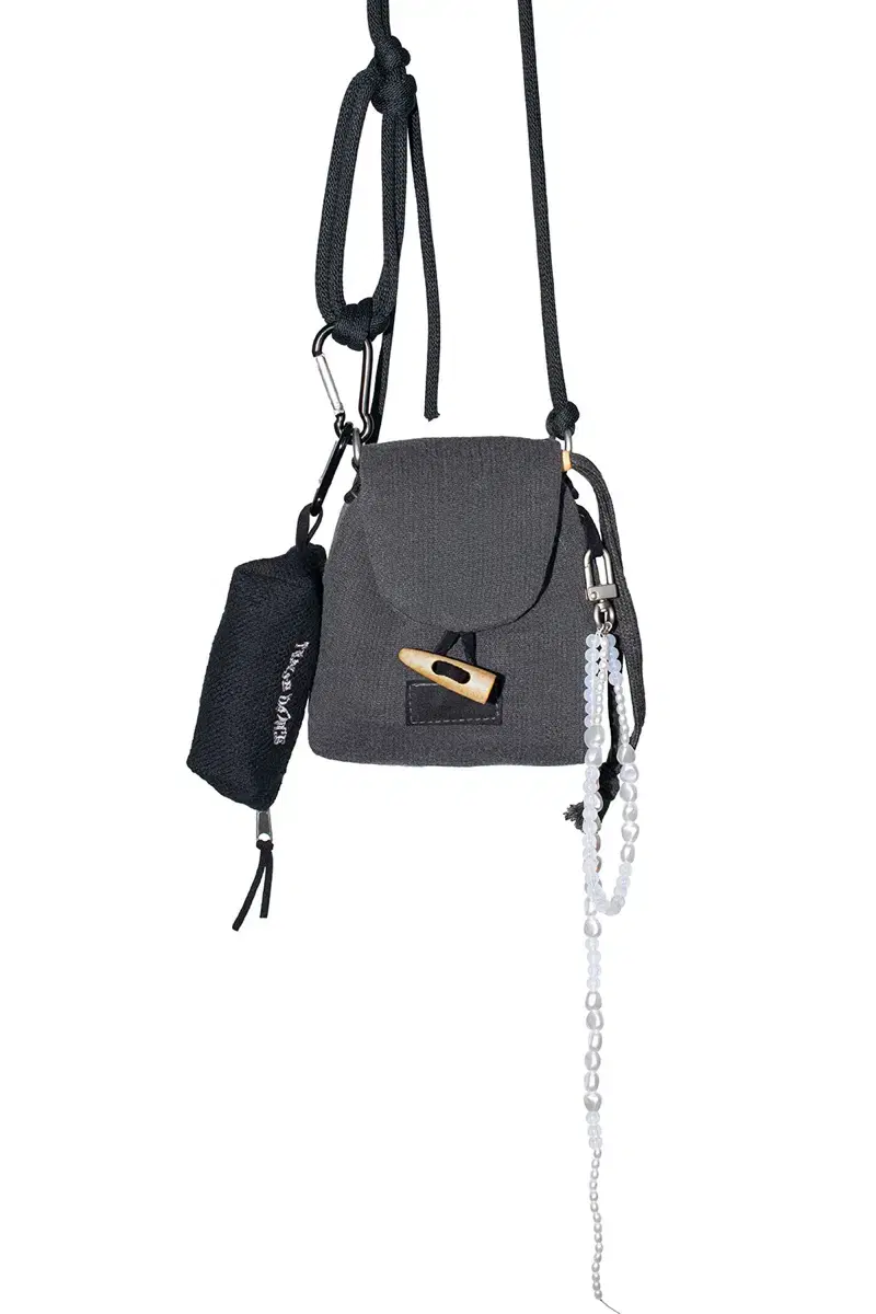 파히섬 탠스댄스 MINI KEYRING BAG_BLACK