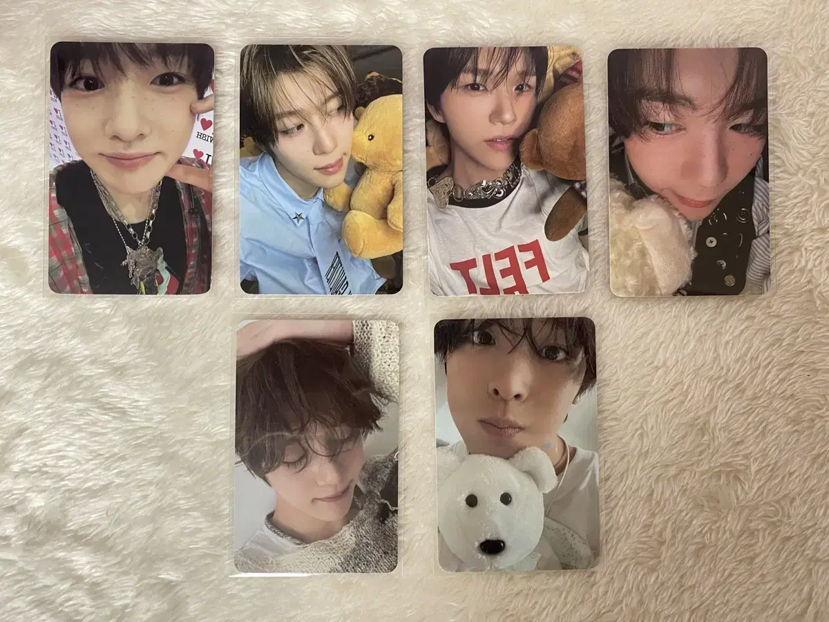 NCT Wish Steady album photocard Set (you can choose the components!)