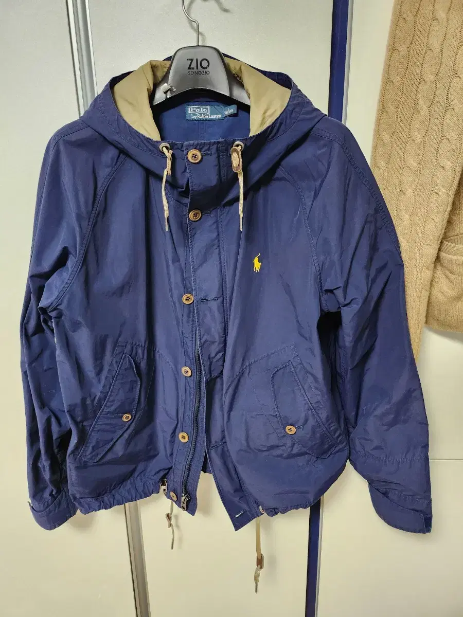 Polo Ralph Lauren Hoodie Windbreaker Navy L