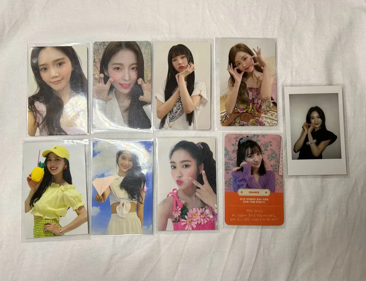 Oh my girl ohmygirl jihyo hyojung arin mimi yooa yubin alpo photocard albumpoca pola