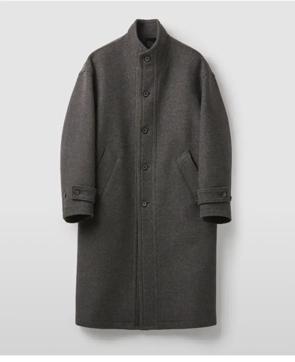 Coeur Cashmere-Blend High-Neck Coat [XL]