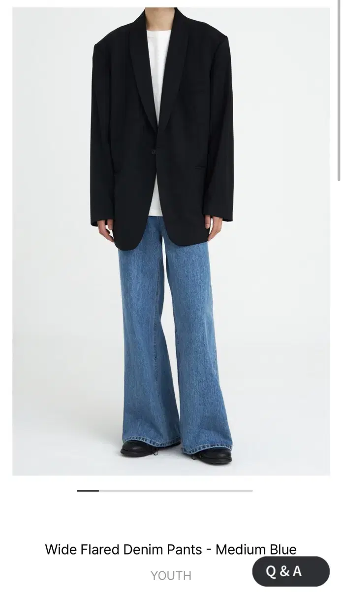 Youth Wide-legged Flared Pants