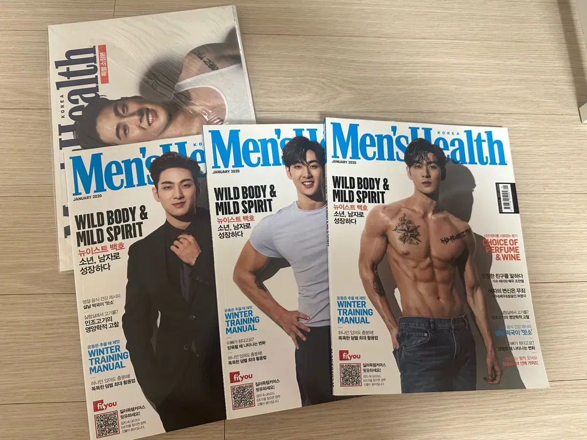 NU'EST kang dongho baekho Men's Health Photo Magazine