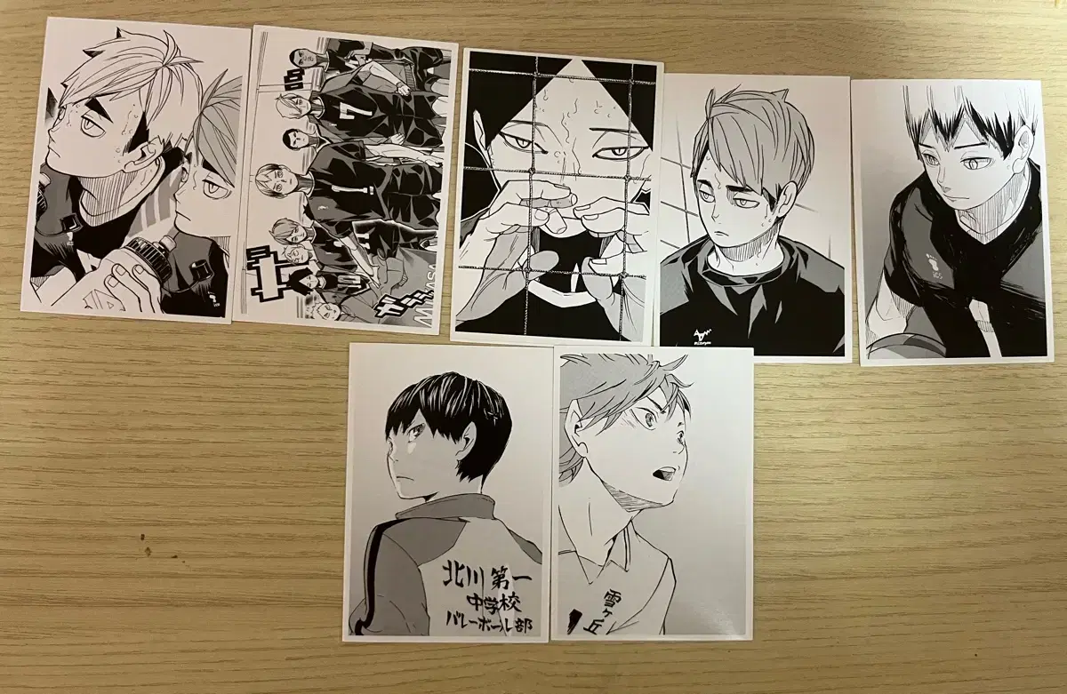 Haikyuu 10th anniversary photo card for sale.