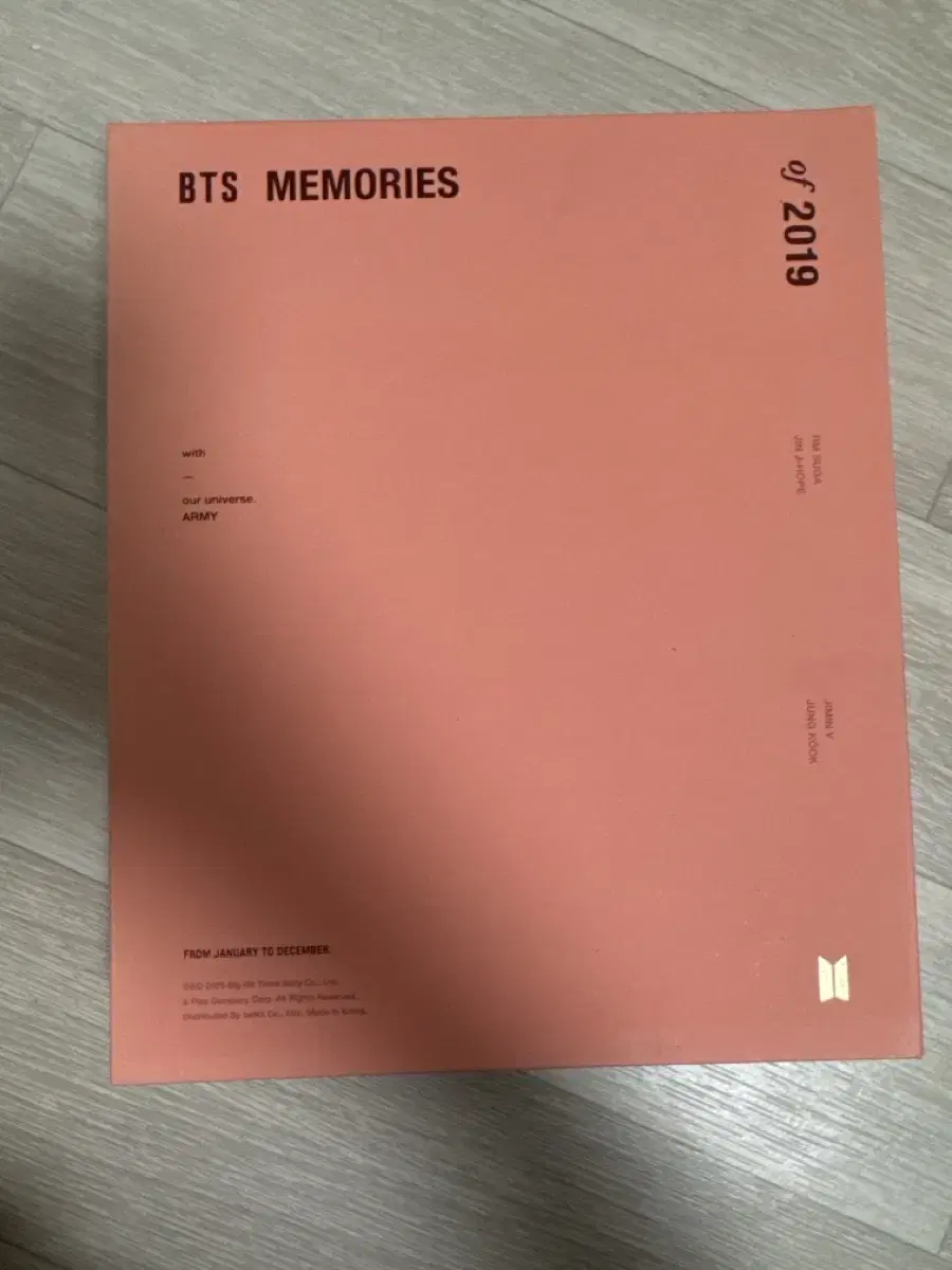 BTS bts MEMORIES Memories 2019