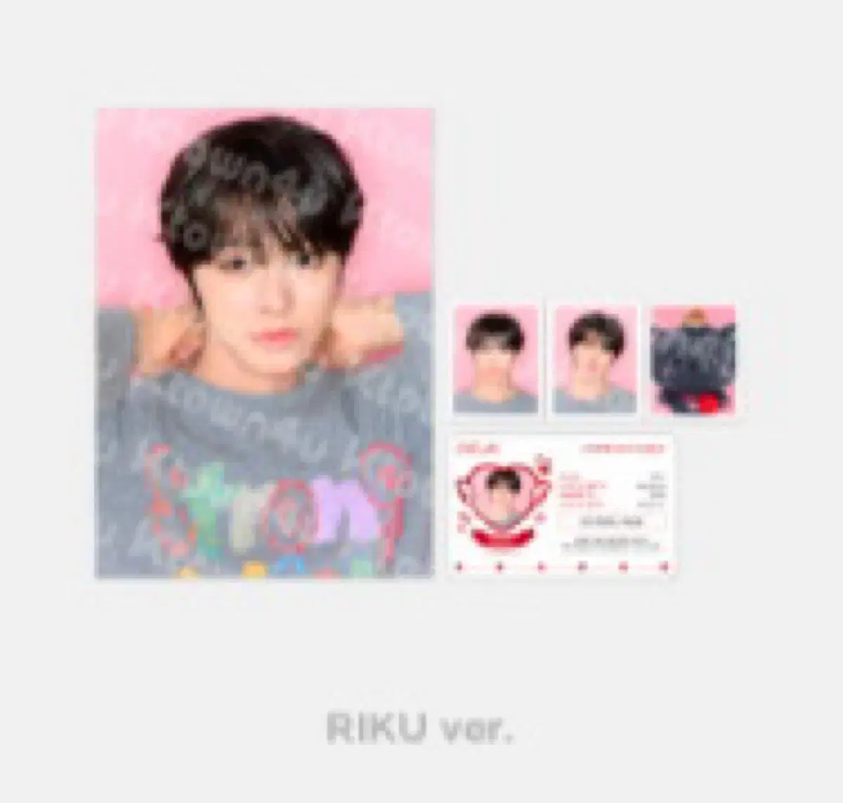 NCT wish riku Photoset wts sion Sakuya Uushi