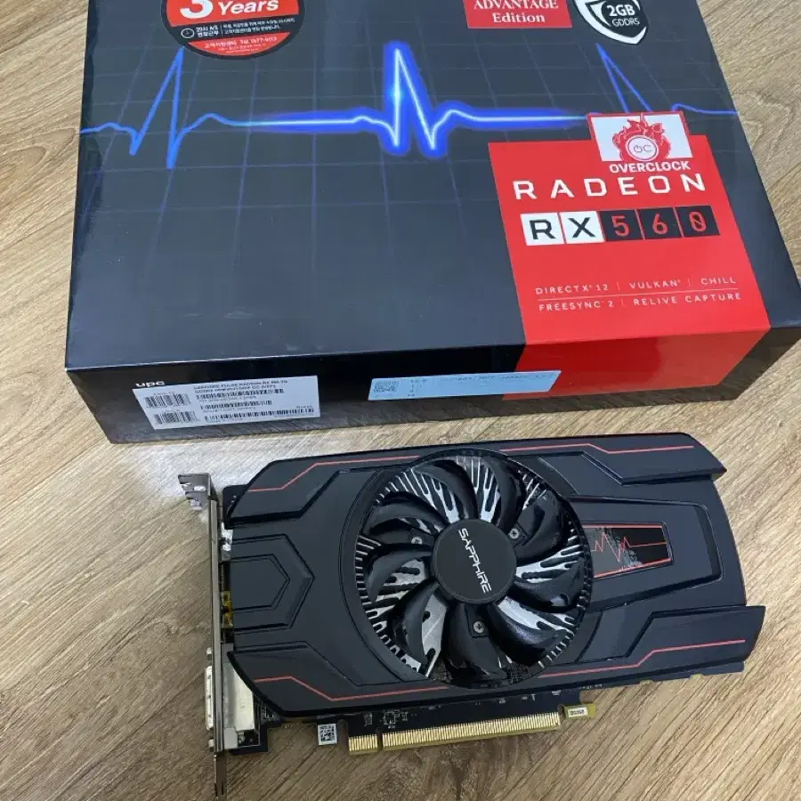 SAPPHIRE 라데온 RX560