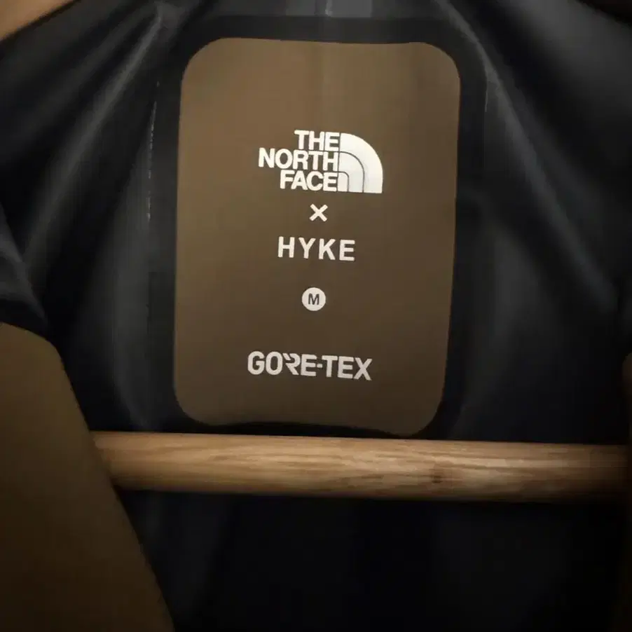 노스페이스 hyke 콜라보 바람막이 코트