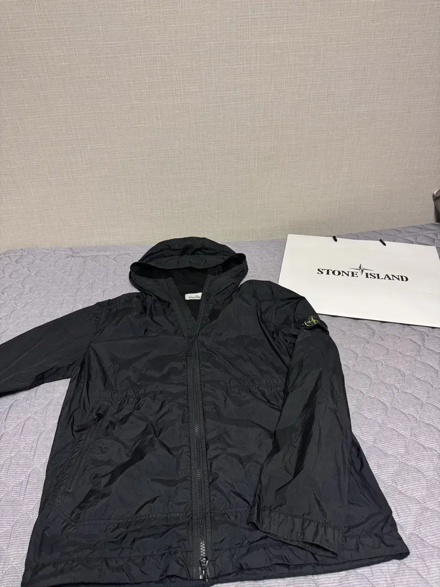 [Department Store Edition/M]Stone Island Crinkle Claps Nylon Windbreaker