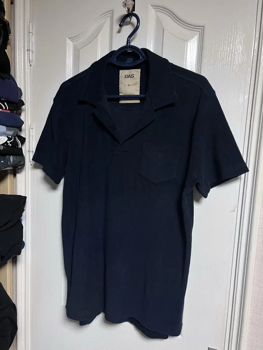 OAS Navy Terry Shirt M