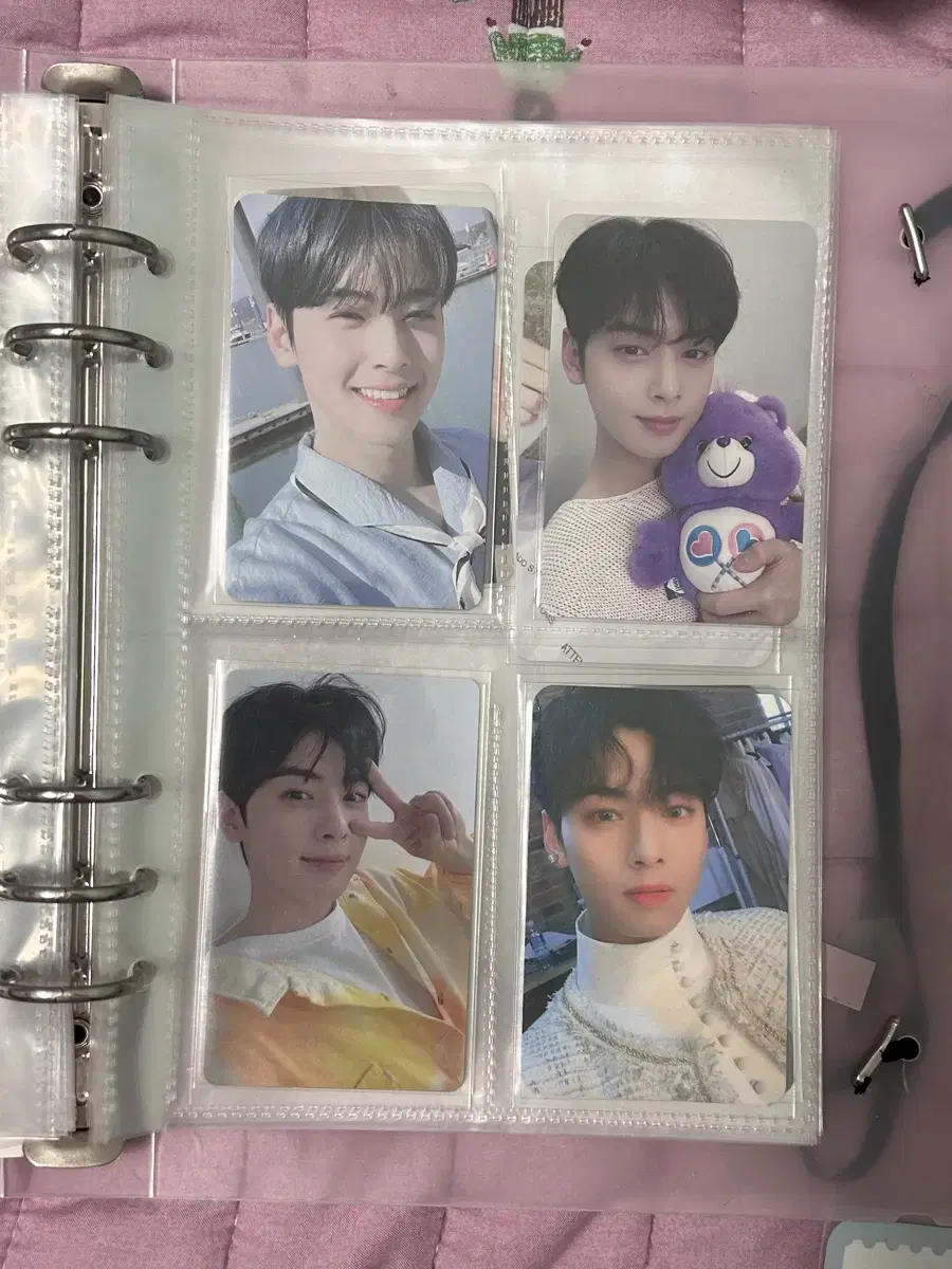 Astro cha eunwoo yoon sanha moonbin Photocard