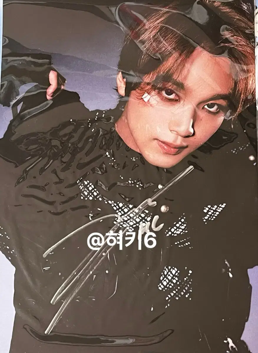 NCT Meet & Greet Haechan Postcard wts Haechan Signed NCT Postcard