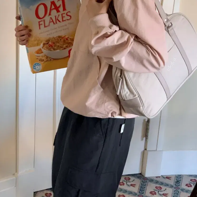 98도씨 oat 나일론 하프집업