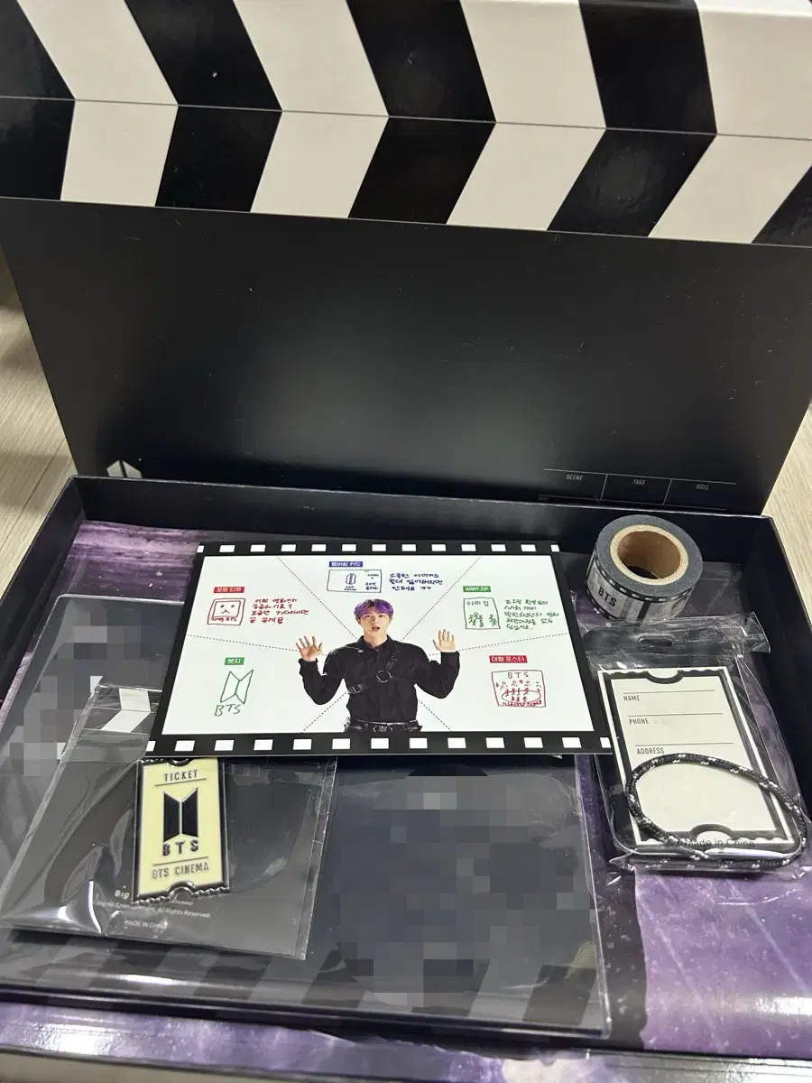 BTS ARMY 6 piece kit (full set without ARMY card)