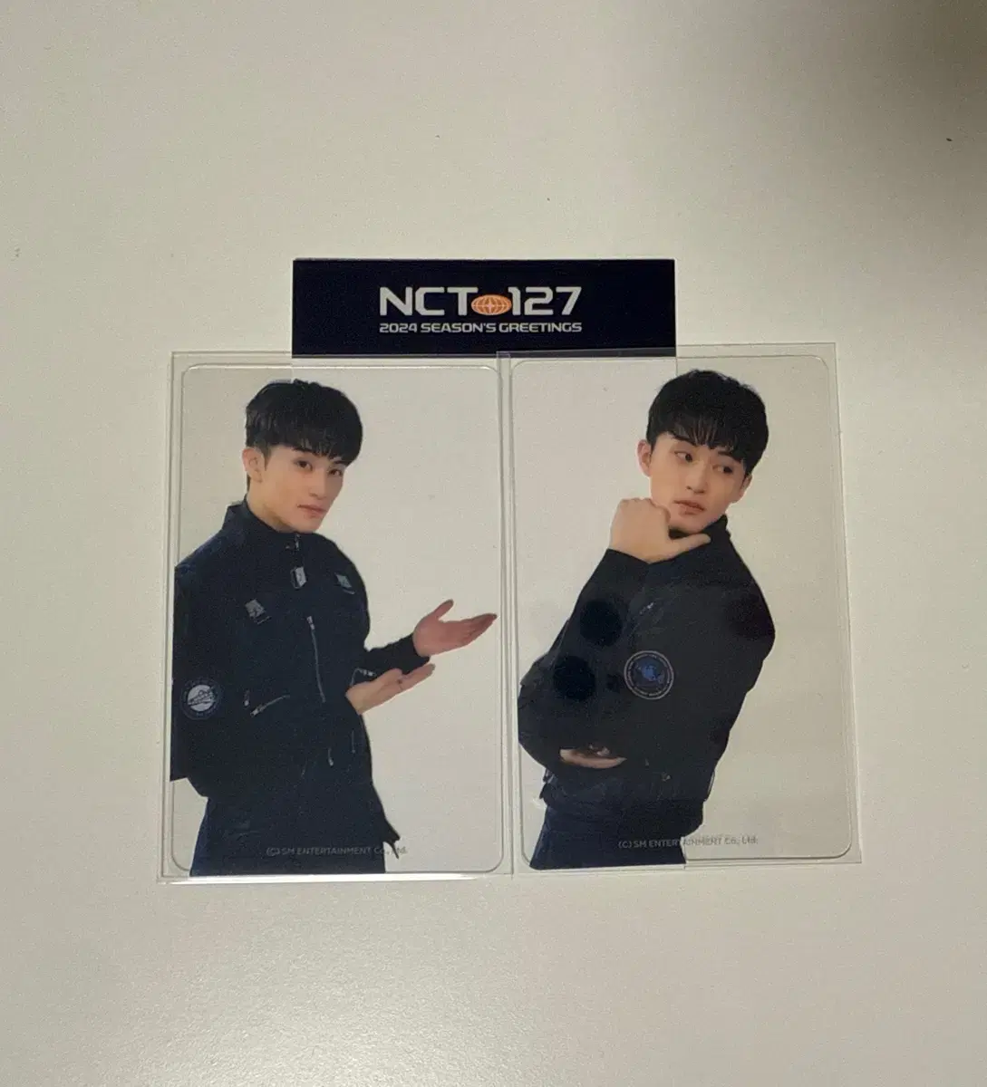 NCT127 2024 season's greetings mark Transparent photocard